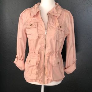 Bar 3 Light Weight Utility Pink Jacket S